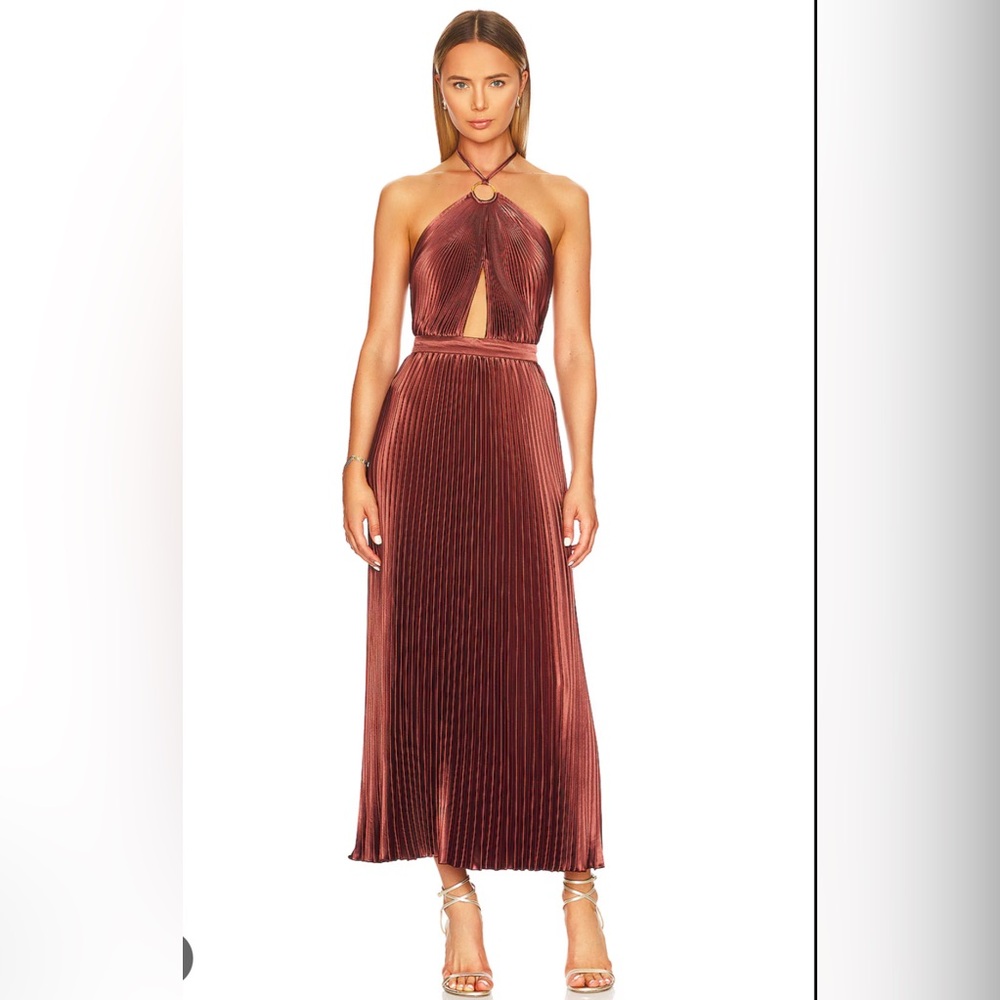 Reveil Gown in Chocolate NWT never worn perfect for a fall wedding
